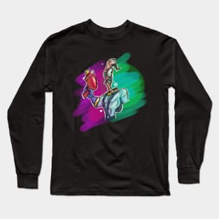 Wiggly James Long Sleeve T-Shirt